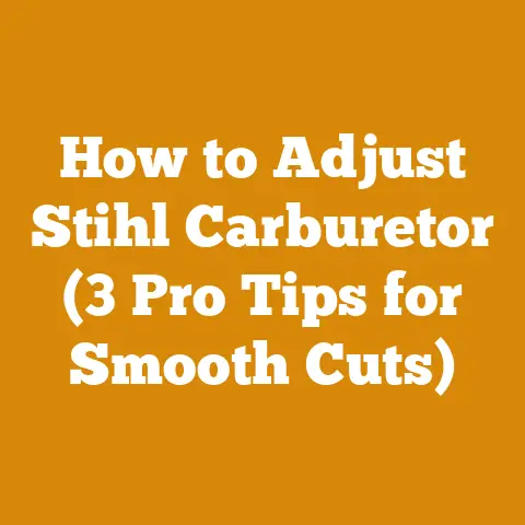 How to Adjust Stihl Carburetor (3 Pro Tips for Smooth Cuts)
