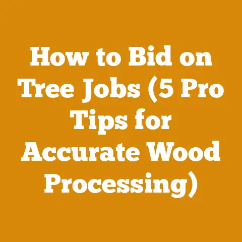 How to Bid on Tree Jobs (5 Pro Tips for Accurate Wood Processing)