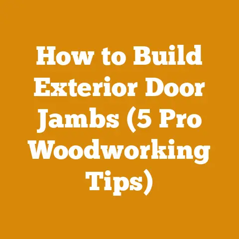 How to Build Exterior Door Jambs (5 Pro Woodworking Tips)