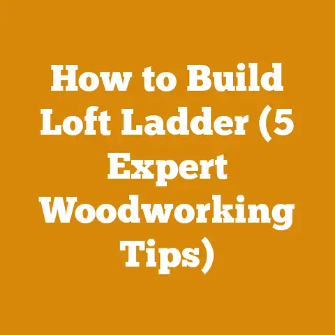 How to Build Loft Ladder (5 Expert Woodworking Tips)