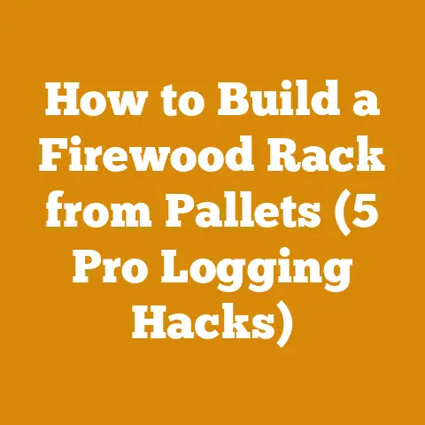 How to Build a Firewood Rack from Pallets (5 Pro Logging Hacks)