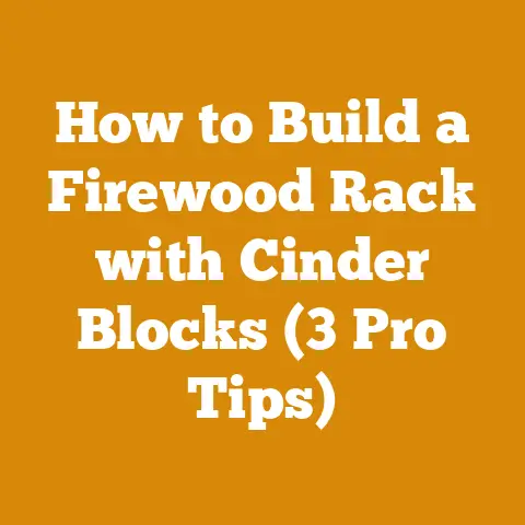 How to Build a Firewood Rack with Cinder Blocks (3 Pro Tips)