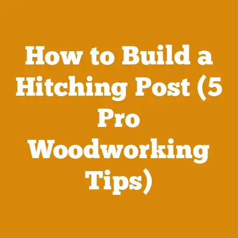 How to Build a Hitching Post (5 Pro Woodworking Tips)