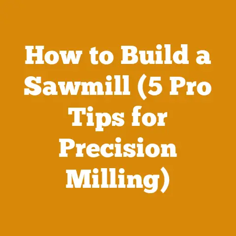 How to Build a Sawmill (5 Pro Tips for Precision Milling)