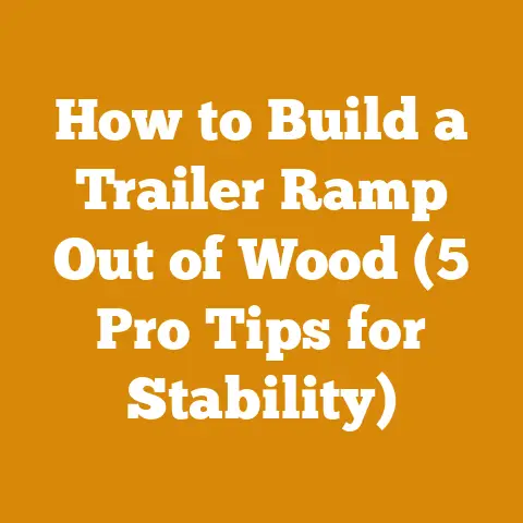 How to Build a Trailer Ramp Out of Wood (5 Pro Tips for Stability)