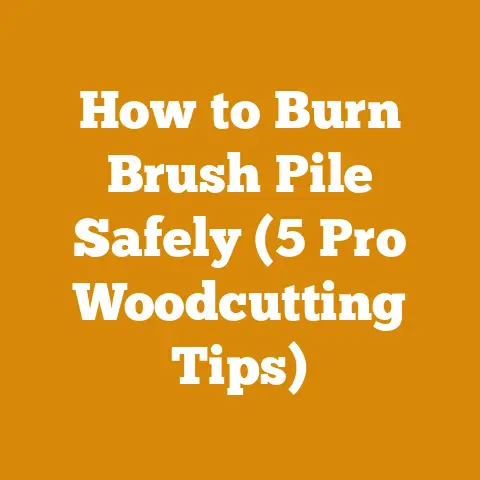 How to Burn Brush Pile Safely (5 Pro Woodcutting Tips)