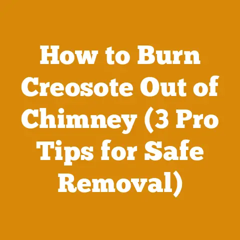 How to Burn Creosote Out of Chimney (3 Pro Tips for Safe Removal)