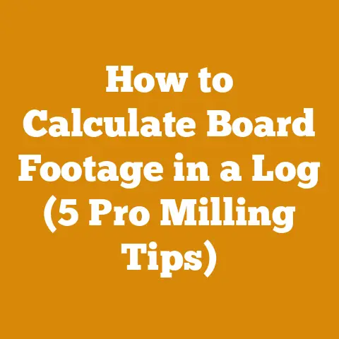 How to Calculate Board Footage in a Log (5 Pro Milling Tips)
