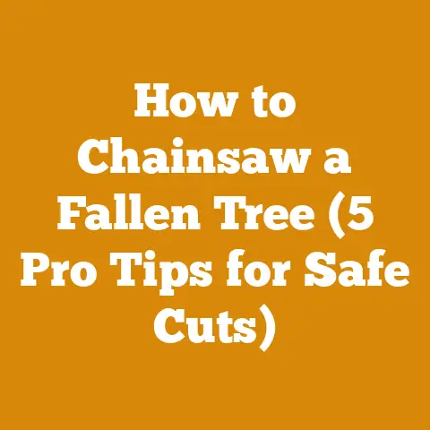 How to Chainsaw a Fallen Tree (5 Pro Tips for Safe Cuts)