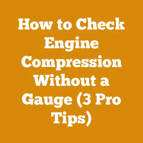 How to Check Engine Compression Without a Gauge (3 Pro Tips)