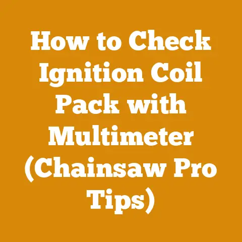 How to Check Ignition Coil Pack with Multimeter (Chainsaw Pro Tips)