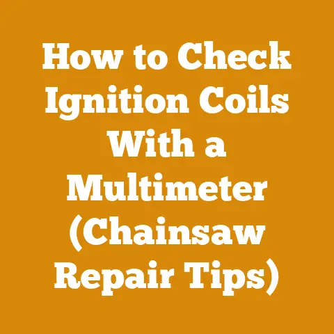 How to Check Ignition Coils With a Multimeter (Chainsaw Repair Tips)