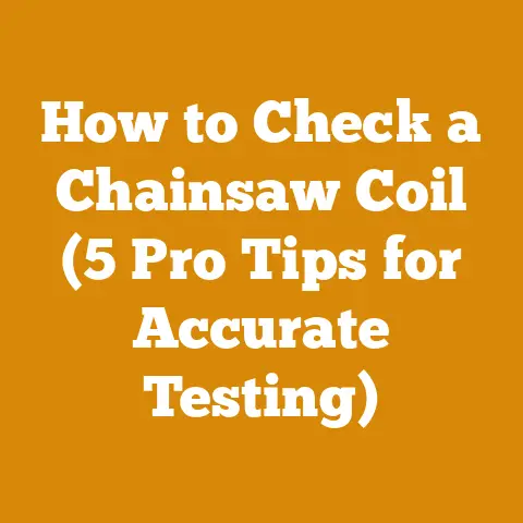 How to Check a Chainsaw Coil (5 Pro Tips for Accurate Testing)