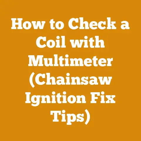 How to Check a Coil with Multimeter (Chainsaw Ignition Fix Tips)