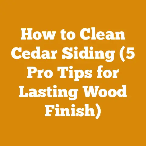 How to Clean Cedar Siding (5 Pro Tips for Lasting Wood Finish)