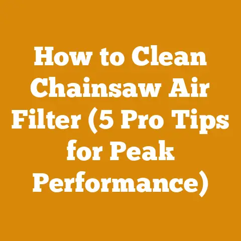 How to Clean Chainsaw Air Filter (5 Pro Tips for Peak Performance)