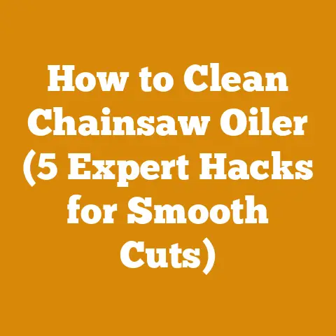 How to Clean Chainsaw Oiler (5 Expert Hacks for Smooth Cuts)
