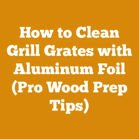 How to Clean Grill Grates with Aluminum Foil (Pro Wood Prep Tips)