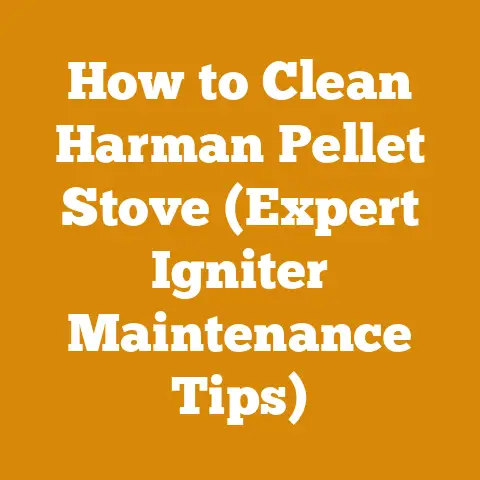 How to Clean Harman Pellet Stove (Expert Igniter Maintenance Tips)
