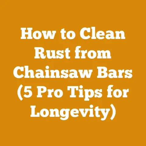 How to Clean Rust from Chainsaw Bars (5 Pro Tips for Longevity)