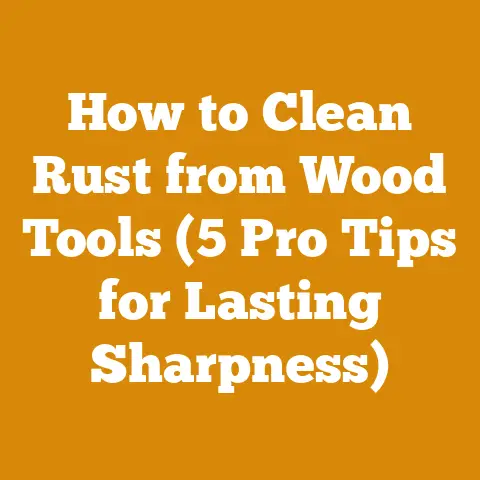 How to Clean Rust from Wood Tools (5 Pro Tips for Lasting Sharpness)