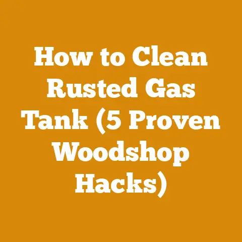 How to Clean Rusted Gas Tank (5 Proven Woodshop Hacks)