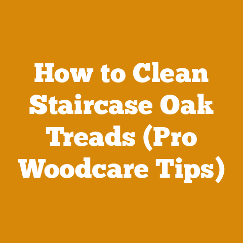 How to Clean Staircase Oak Treads (Pro Woodcare Tips)