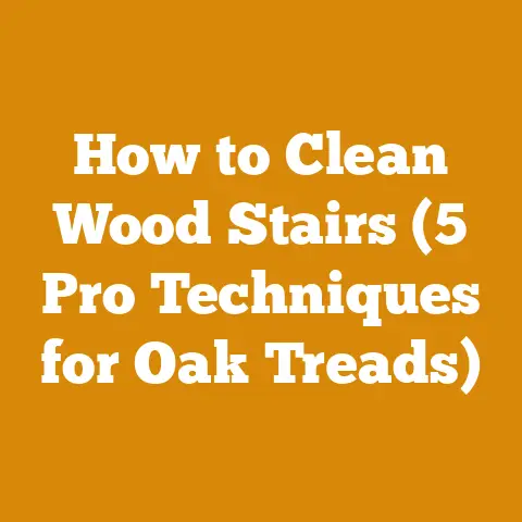 How to Clean Wood Stairs (5 Pro Techniques for Oak Treads)