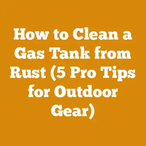 How to Clean a Gas Tank from Rust (5 Pro Tips for Outdoor Gear)