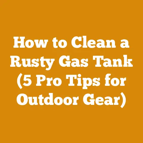 How to Clean a Rusty Gas Tank (5 Pro Tips for Outdoor Gear)