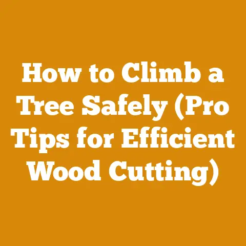 How to Climb a Tree Safely (Pro Tips for Efficient Wood Cutting)