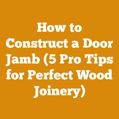 How to Construct a Door Jamb (5 Pro Tips for Perfect Wood Joinery)