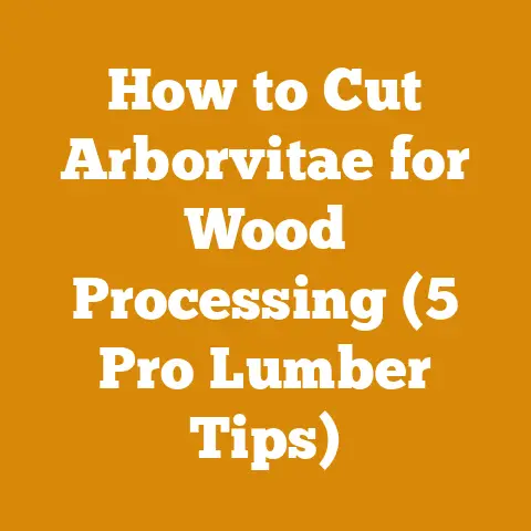 How to Cut Arborvitae for Wood Processing (5 Pro Lumber Tips)