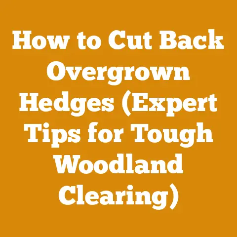 How to Cut Back Overgrown Hedges (Expert Tips for Tough Woodland Clearing)