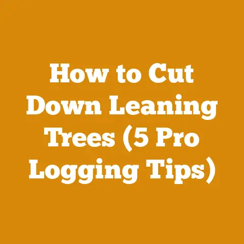 How to Cut Down Leaning Trees (5 Pro Logging Tips)