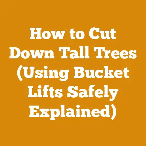 How to Cut Down Tall Trees (Using Bucket Lifts Safely Explained)
