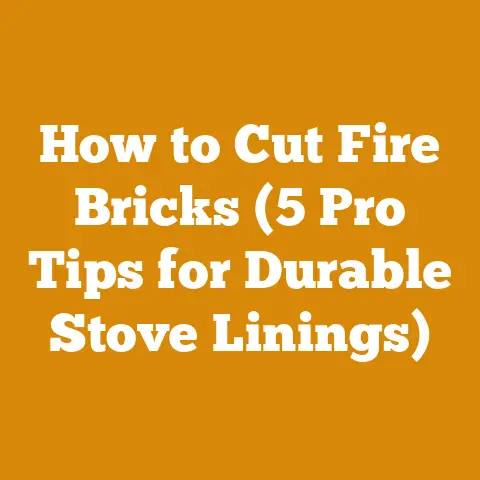 How to Cut Fire Bricks (5 Pro Tips for Durable Stove Linings)