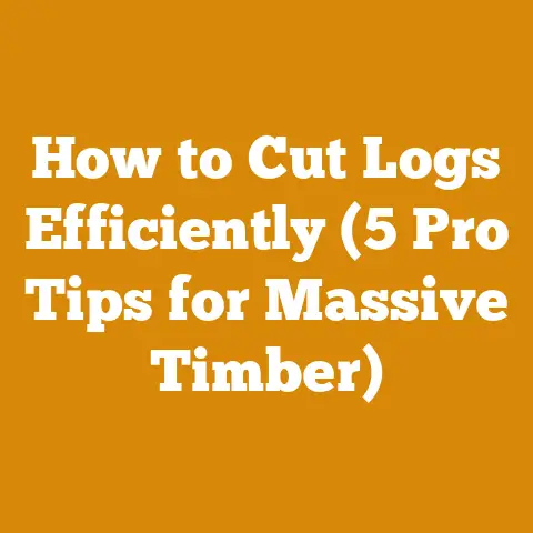 How to Cut Logs Efficiently (5 Pro Tips for Massive Timber)