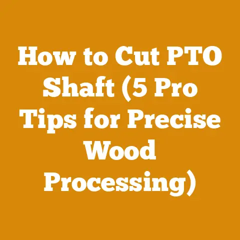 How to Cut PTO Shaft (5 Pro Tips for Precise Wood Processing)