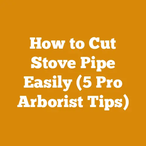 How to Cut Stove Pipe Easily (5 Pro Arborist Tips)