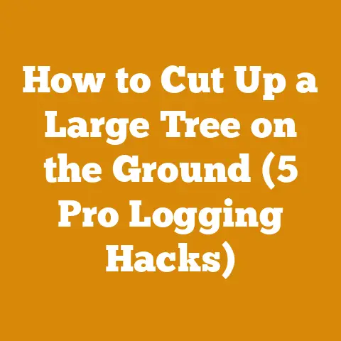 How to Cut Up a Large Tree on the Ground (5 Pro Logging Hacks)