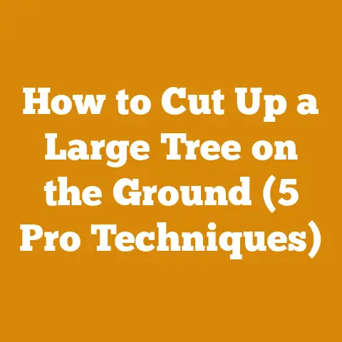 How to Cut Up a Large Tree on the Ground (5 Pro Techniques)