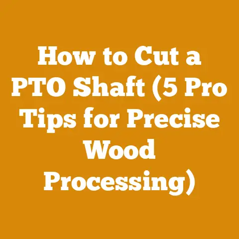 How to Cut a PTO Shaft (5 Pro Tips for Precise Wood Processing)