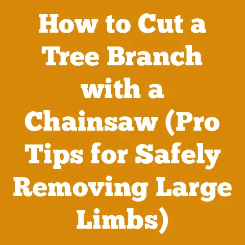 How to Cut a Tree Branch with a Chainsaw (Pro Tips for Safely Removing Large Limbs)