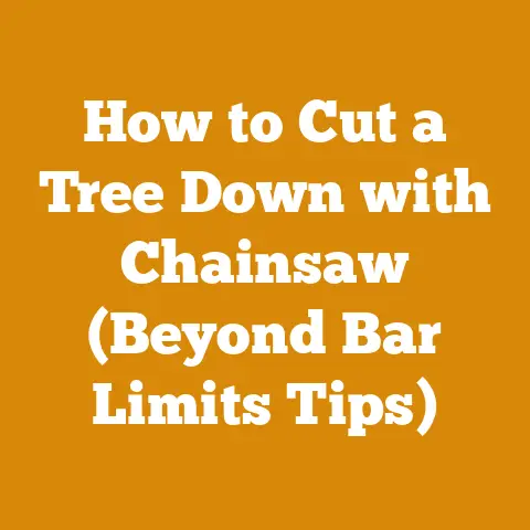 How to Cut a Tree Down with Chainsaw (Beyond Bar Limits Tips)
