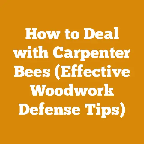 How to Deal with Carpenter Bees (Effective Woodwork Defense Tips)