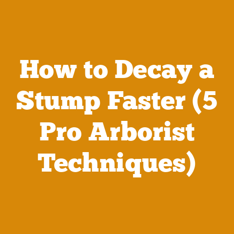How to Decay a Stump Faster (5 Pro Arborist Techniques)