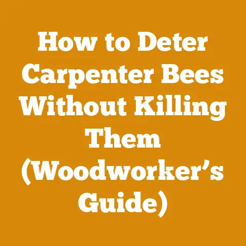 How to Deter Carpenter Bees Without Killing Them (Woodworker’s Guide)