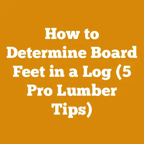 How to Determine Board Feet in a Log (5 Pro Lumber Tips)