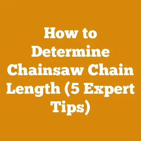 How to Determine Chainsaw Chain Length (5 Expert Tips)